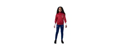 Jordan Kids' Big Boys And Girls 2-piece  Red Paris Saint-germain 2024/25 Fourth Strike Full Zip Track Jacke