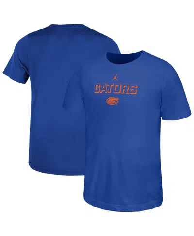 Jordan Kids' Big Boys And Girls Royal Florida Gators Legend Performance T-shirt In Blue