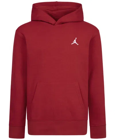 JORDAN BIG BOYS BROOKLYN ESSENTIALS FLEECE PULLOVER HOODIE