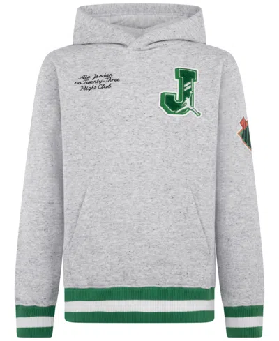 Jordan Kids' Big Boys Court Of Legends Pullover Hoodie In Gray