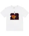 Jordan Big Boys Customized Air Flame Graphic T-shirt