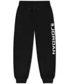 Jordan Big Boys Essentials Fleece Baseline Pants In Black