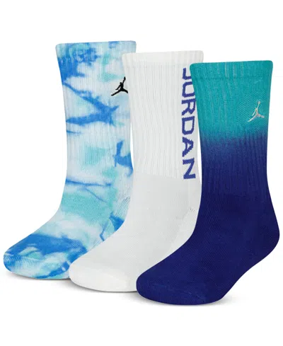 Jordan Kids' Big Boys Essentials Poolside Crew Socks, 3 Pack