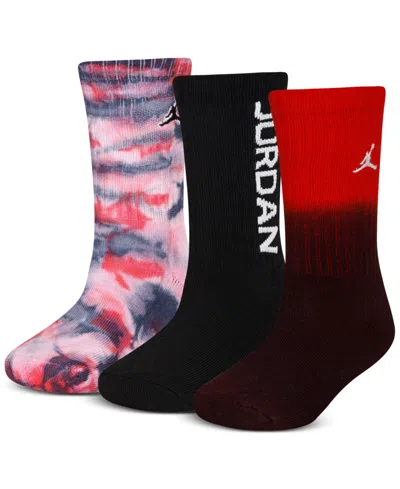 Jordan Kids' Big Boys Essentials Poolside Crew Socks, 3 Pack