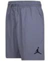 Jordan Boys' Essential Woven Shorts - Big Kid In Smoke Grey