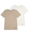Jordan Big Boys Flight Base T-shirt, Pack Of 2 In Brown