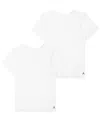 Jordan Big Boys Flight Base T-shirt, Pack Of 2 In White