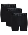 Jordan Big Boys Flight Modal Boxer Briefs, Pack Of 3 In Black