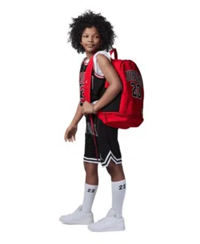 Jordan Kids' Big Boys Jersey Sleeveless Tank Shorts Hat Backpack In Gym Red