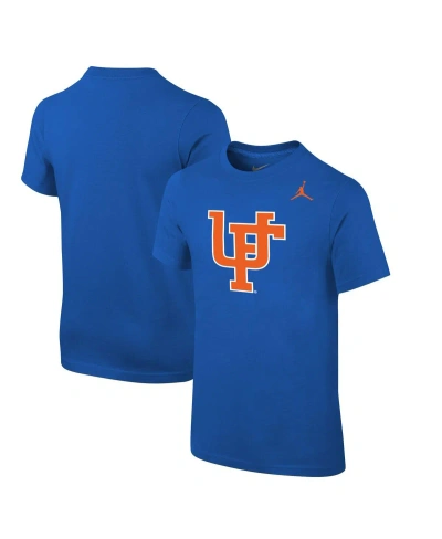 Jordan Kids' Big Boys  Royal Florida Gators Throwback Collection T-shirt