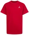 Jordan Little Boys Jumpman Air Embroidered Short-sleeve T-shirt In Gym Red