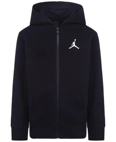 Jordan Mj Essentials Full-zip Hoodie Big Kids Hoodie In Black