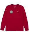Jordan Toddler And Little Boys Jumpman Global Rise Long Sleeve T-shirt In Red