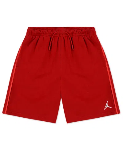 Jordan Kids' Big Boys Jumpman Tape Shorts In Gym Red