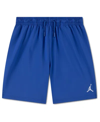Jordan Kids' Big Boys Jumpman Woven Play Shorts In Blue