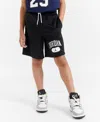 Jordan Big Boys Mesh Logo Shorts In Black