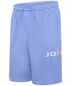 Jordan Dri-fit Big Kids' Baseline Mesh Shorts In Royal Pulse