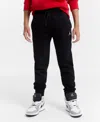 Jordan Big Boys Mj Brooklyn Fleece Essentials Sweatpants In Black