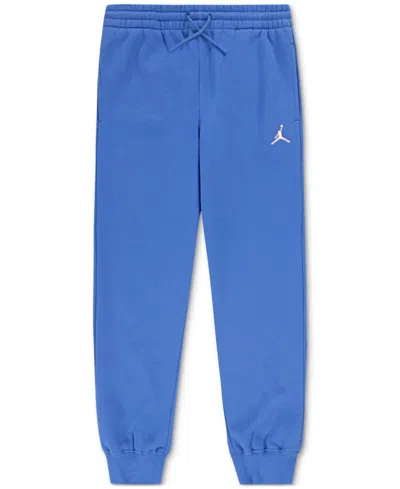 Jordan Kids' Big Boys Mj Brooklyn Fleece Pants In Blue