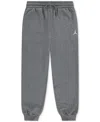 Jordan Kids' Big Boys Mj Brooklyn Fleece Pants In Gray