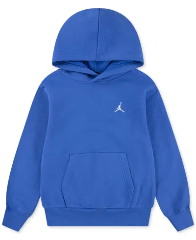 Jordan Kids' Big Boys Mj Brooklyn Pullover Hoodie In Blue