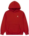 Jordan Kids' Big Boys Mj Brooklyn Pullover Hoodie In Red