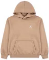 Jordan Kids' Big Boys Mj Brooklyn Pullover Hoodie In Neutral
