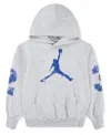Jordan Big Boys Mj Motion, Versatility And Performance Pullover Hoodie In Gray