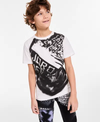 Jordan Kids' Big Boys Mvp Ring Graphic Cotton T-shirt In Sail