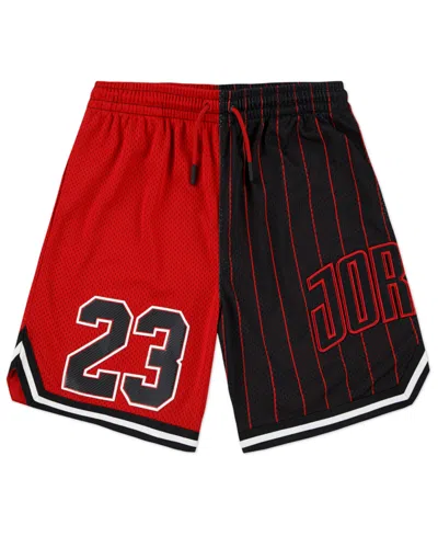 Jordan Kids' Big Boys Play-off Game Shorts In Gym Red