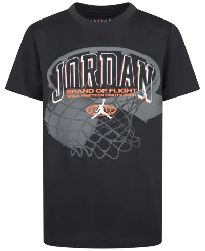 Jordan Kids' Big Boys Short-sleeve Hoop Up Graphic T-shirt