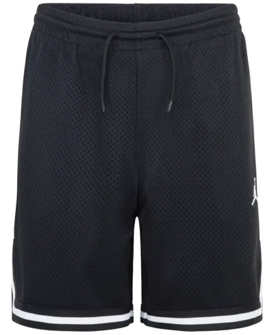 Jordan Kids' Big Boys Taping Mesh Shorts In Black