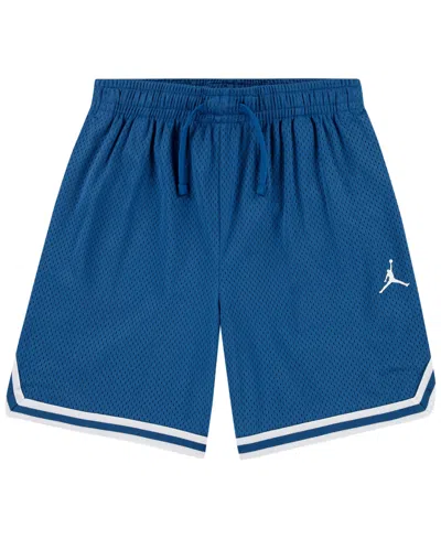Jordan Kids' Big Boys Taping Mesh Shorts In Blue