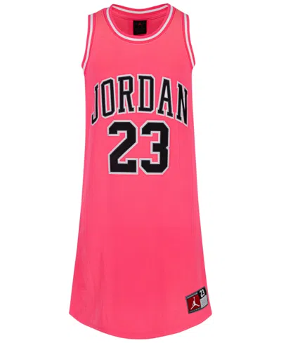 Jordan Kids' Big Girls 23 Mesh Dress In Pink