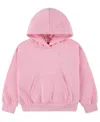 Jordan Brooklyn Fleece Little Kids' Pullover Hoodie In Pink