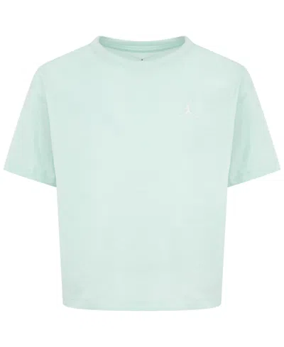 Jordan Kids' Big Girls Brooklyn Essentials T-shirt In Igloo