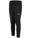 Jordan Dri-fit Essentials Little Kids' Leggings In 023black