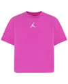 Jordan Kids' Big Girls Essentials Tee In Pink