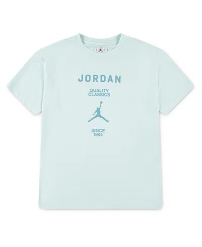 Jordan Kids' Big Girls Graphic T-shirt In Igloo