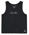 Jordan Big Girls Hidden In Plain Sight Tank Top In Off Noir