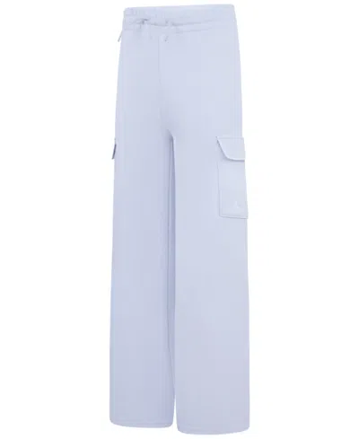 Jordan Big Girls Y2k Fleece Cargo Joggers In Grey