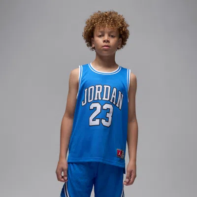 Jordan Big Kids' 23 Jersey In Blue