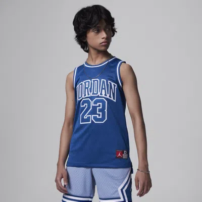 Jordan Big Kids' 23 Jersey In Blue