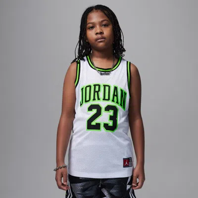 Jordan Big Kids' 23 Jersey In Green
