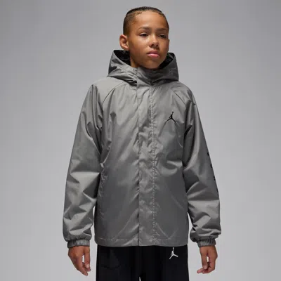 Jordan Big Kids' 3-in-1 System Jacket In Gray
