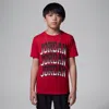 Jordan Big Boys 3k Graphic Tee In Red