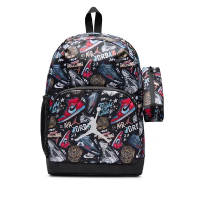 Jordan Big Kids' Air Raid Backpack (17l) In Black