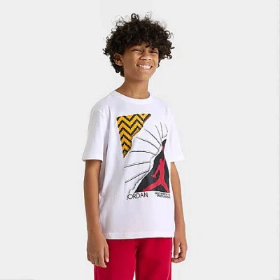 Jordan Big Kids Aj12 Taxi Retro T-shirt In Multi