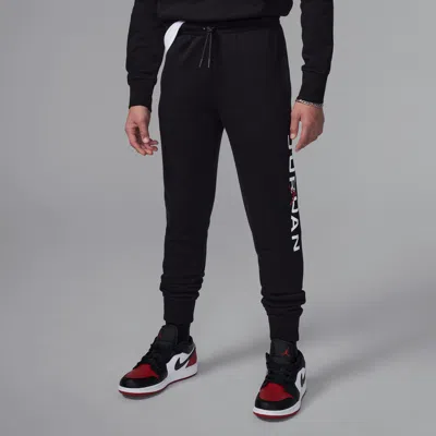 Jordan Big Kids' Baseline Fleece Pants In Black