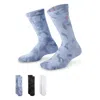 Jordan Big Kids' Blue Jeans And Bling Crew Socks (3 Pairs) In Blue
